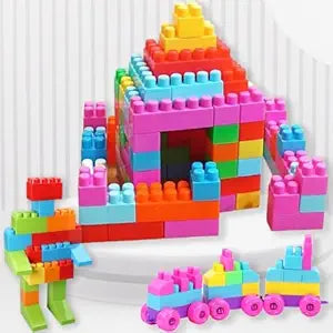 Building Blocks Toy Set – 55 Pieces