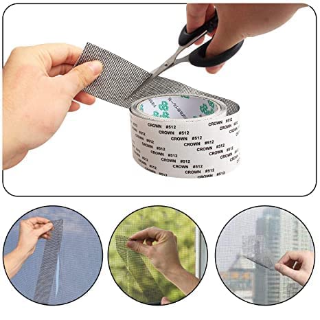 Mosquito Net Patch Repair Tape | Strong Adhesive Waterproof Mesh Tape
