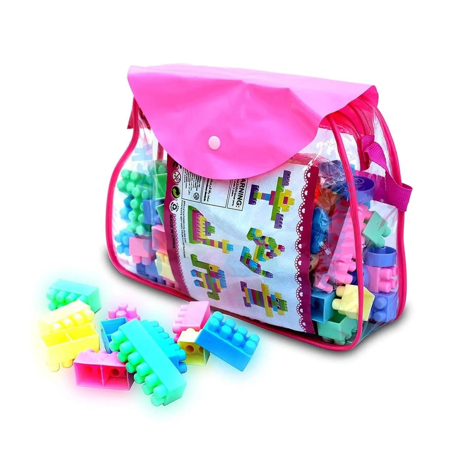 Building Blocks Toy Set – 55 Pieces