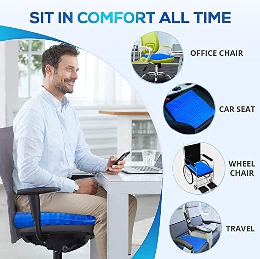 Gel Seat Cushion for Long Sitting