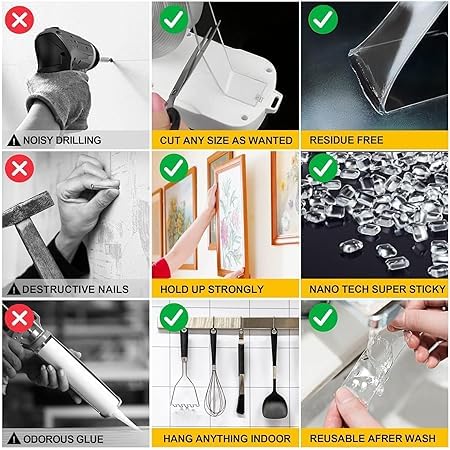 Multipurpose Double Sided Tape Heavy Duty