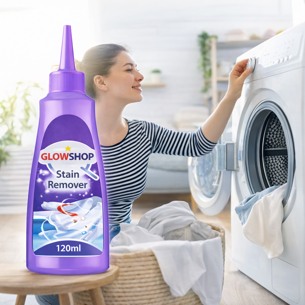 Laundry Cloth Stain Remover | Deep Cleaning Detergent for White, Dark & Colored Fabrics | Powerful Oil & Stubborn Stain Cleaner