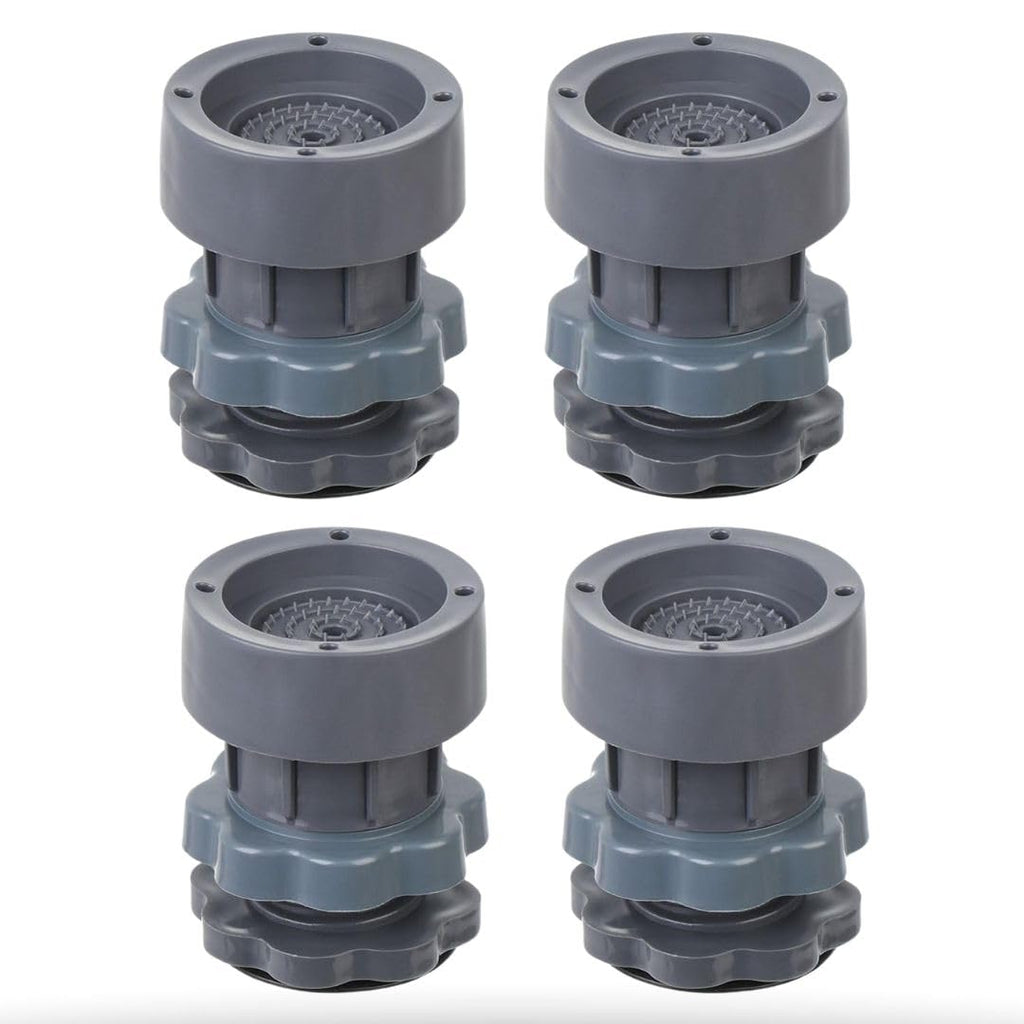 Washing Machine Stand with Anti-Vibration Pads (Set of 4)