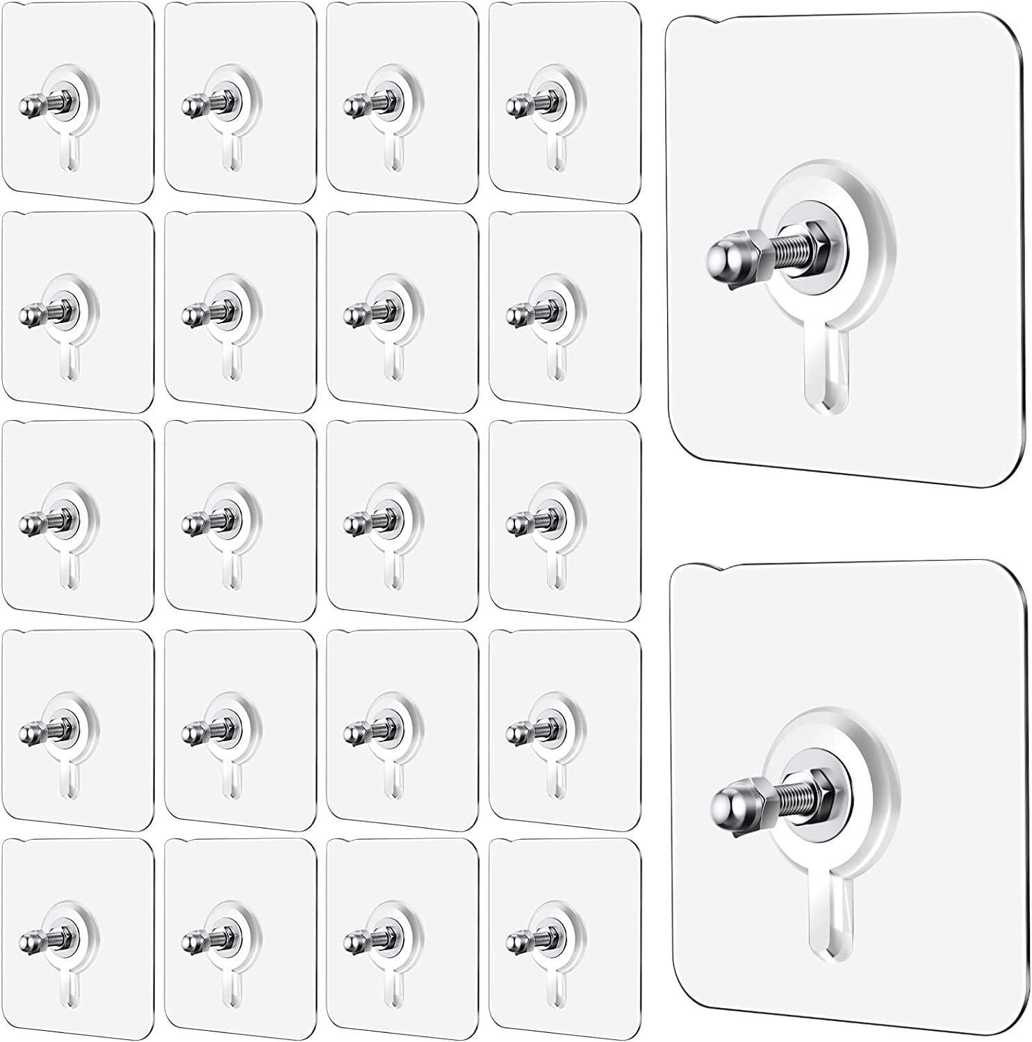 Wall-Mounted Screw Hook | Pack of 20 |