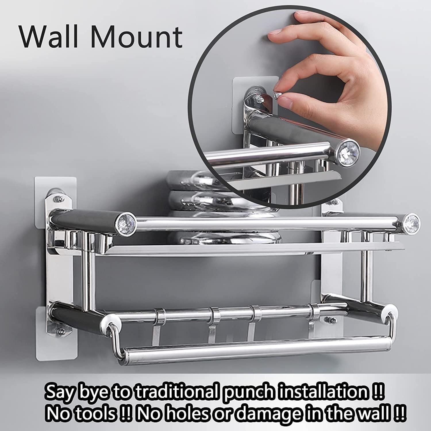 Wall-Mounted Screw Hook | Pack of 20 |