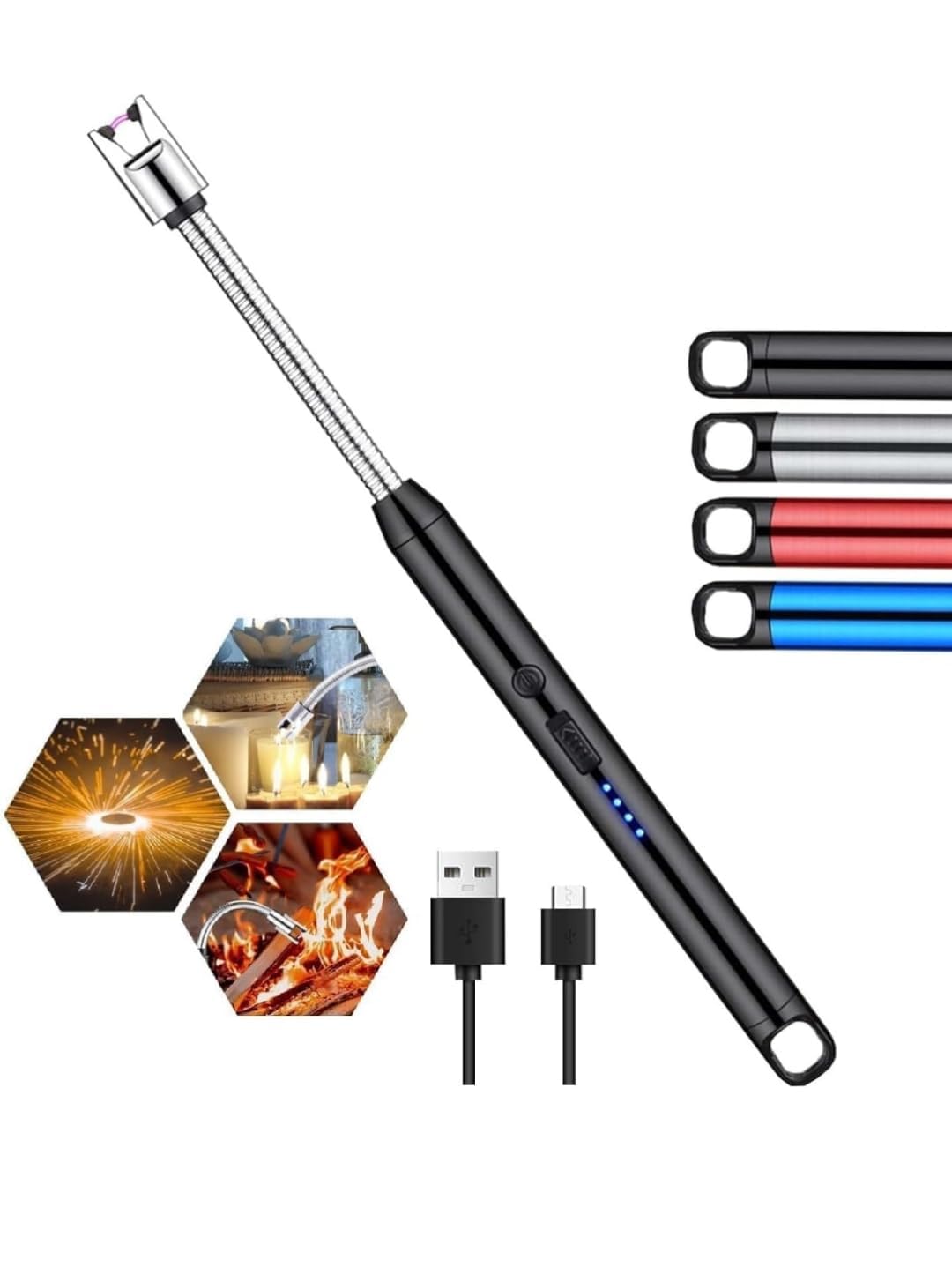 Rechargeable Electric Gas Lighter for Kitchen