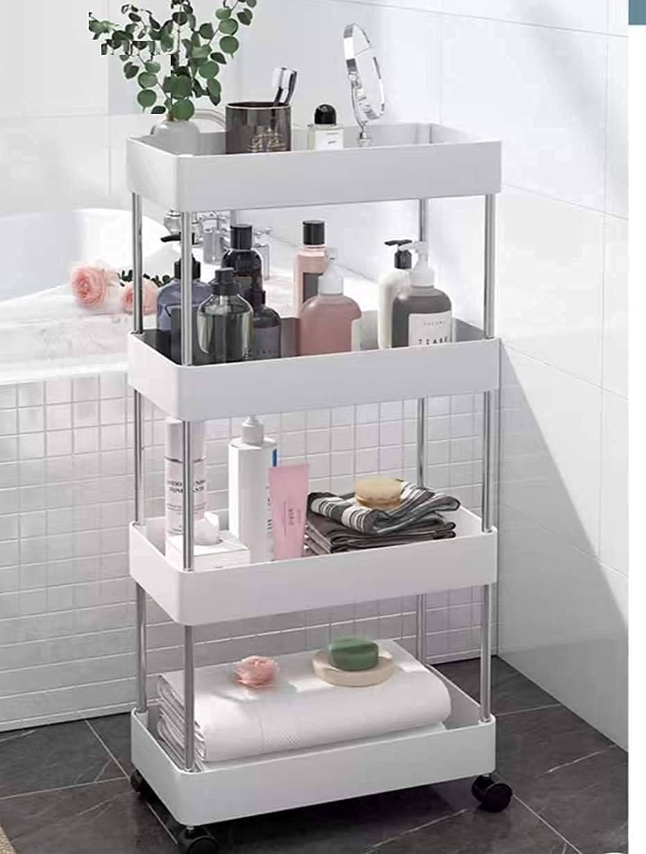 Multipurpose Kitchen Trolley with Wheels – Storage Rack