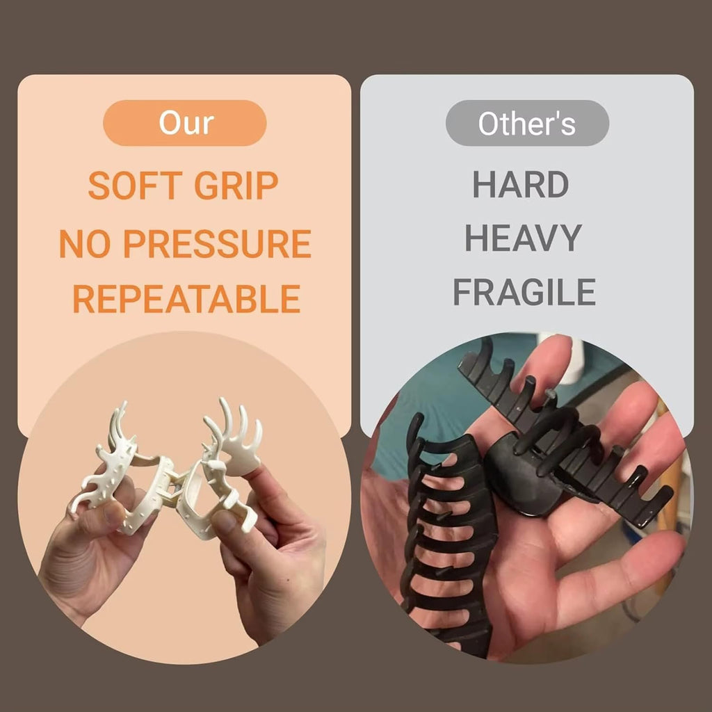 Flexible Silicone Hair Clips | Buy 1 Get 1 Free |