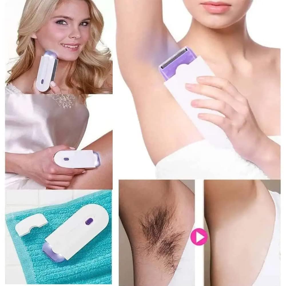 Finishing Touch Painless Hair Remover | Facial & Body Trimmer for Men & Women