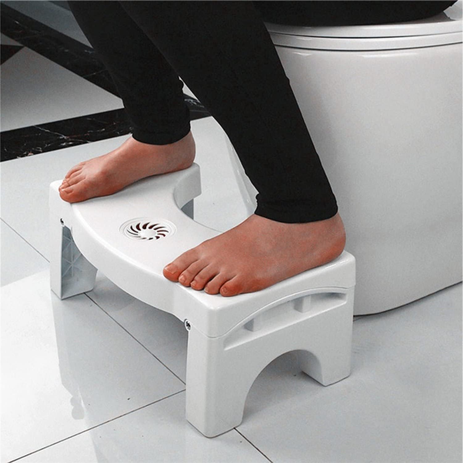 Toilet Squat Stool, Folding Plastic Squatt Potty Stool