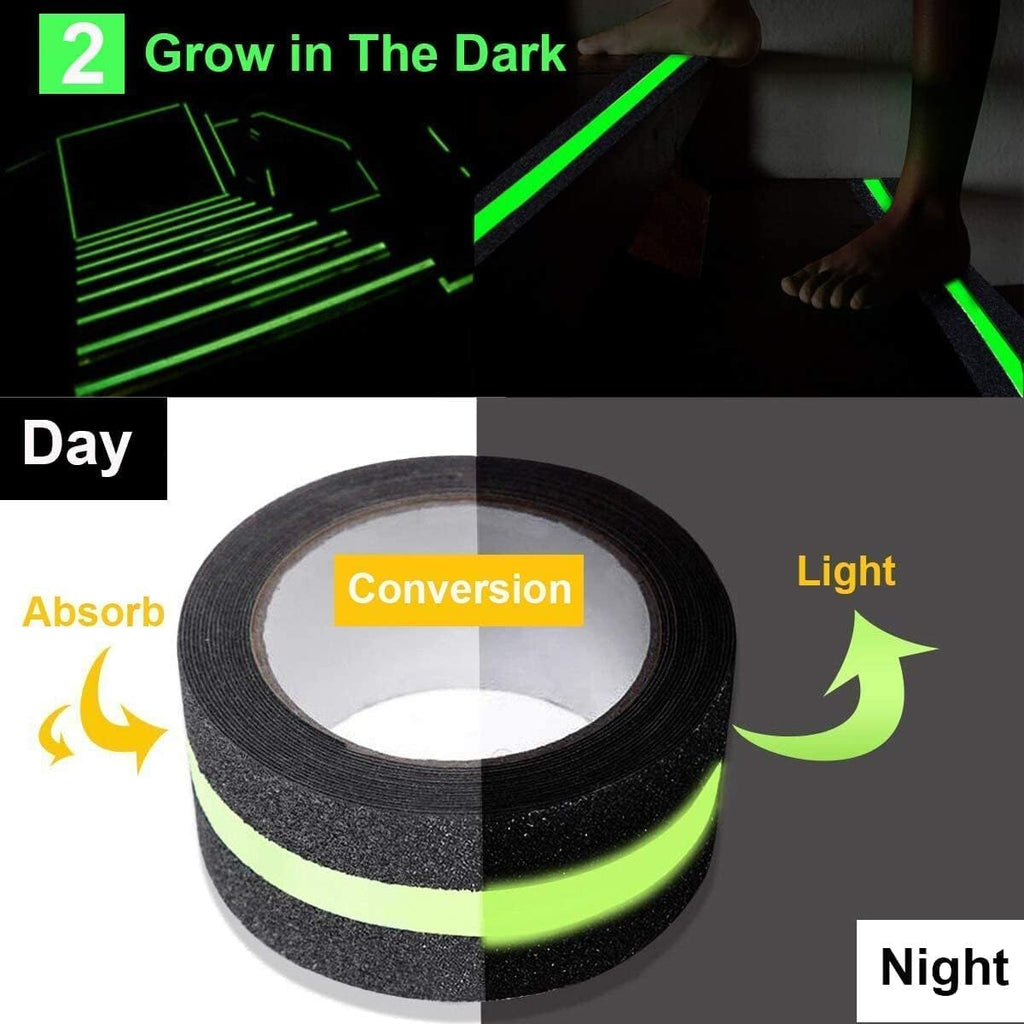 Anti-Slip Grip Tape � Glow in The Dark Non-Slip Traction(5 Mtr)