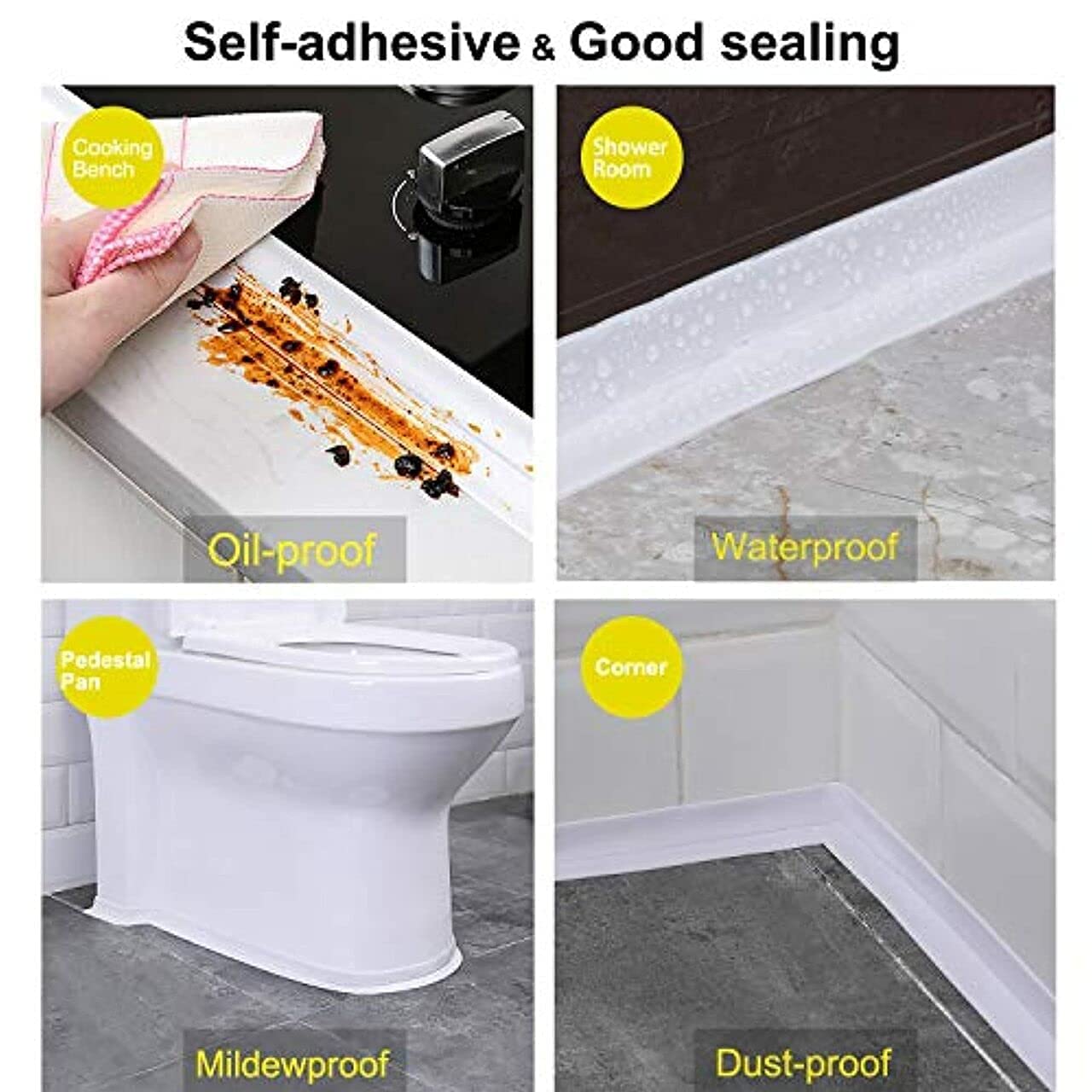 Waterproof Kitchen Sink Caulk Tape