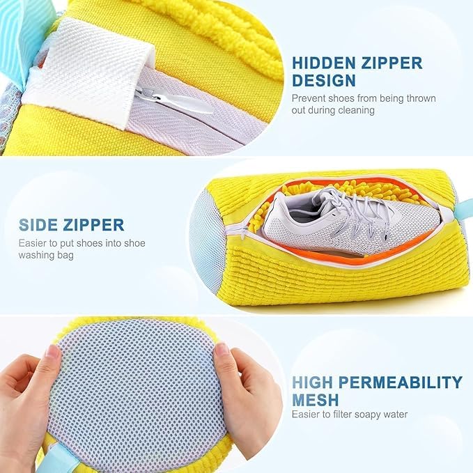 Premium Shoe Cleaning Laundry Bag 🧺 Buy 1 Get 1 Free 🧺