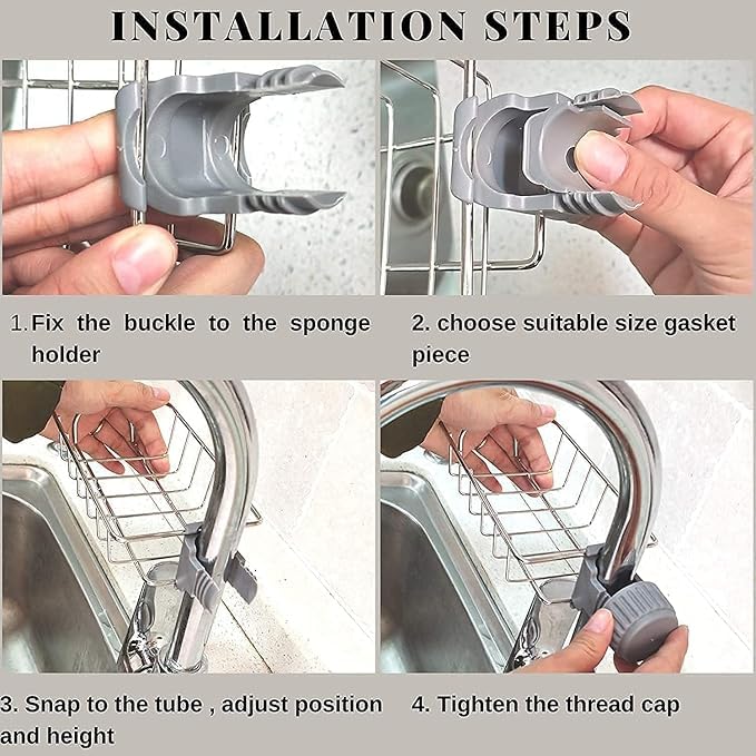 Kitchen Sink Sponge Holder