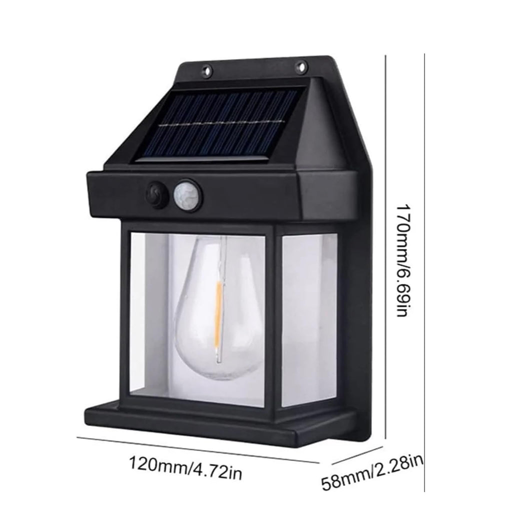 Solar Wall Lights Outdoor | Motion Sensor Waterproof LED Solar Lamp
