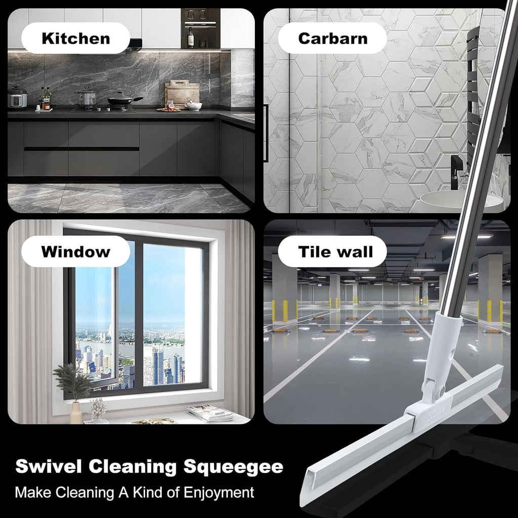 Multipurpose Wiper | Adjustable Silicon Blade | 180° Rotating Head