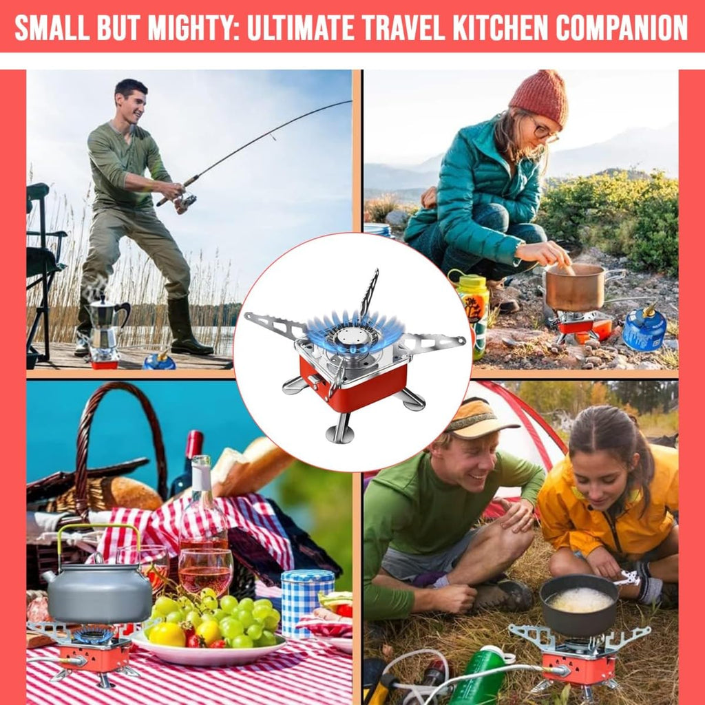 Portable Camping Gas Stove with cylinder