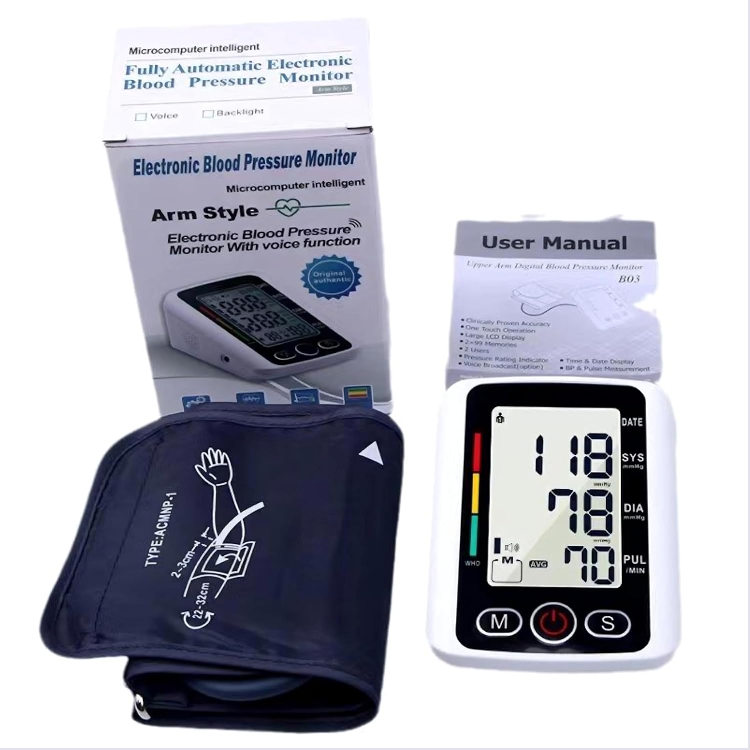 BP Machine Fully Automatic Blood Pressure Machine