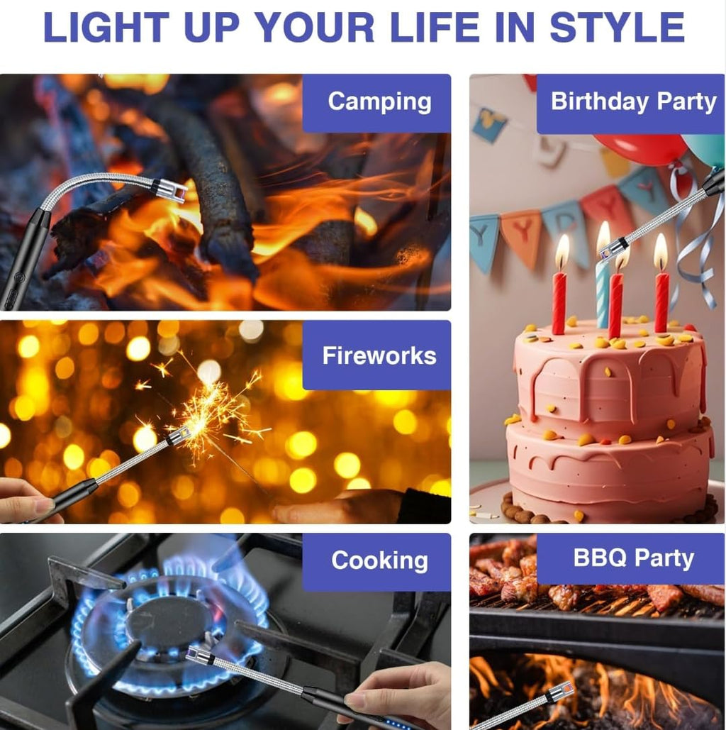 Rechargeable Electric Gas Lighter for Kitchen