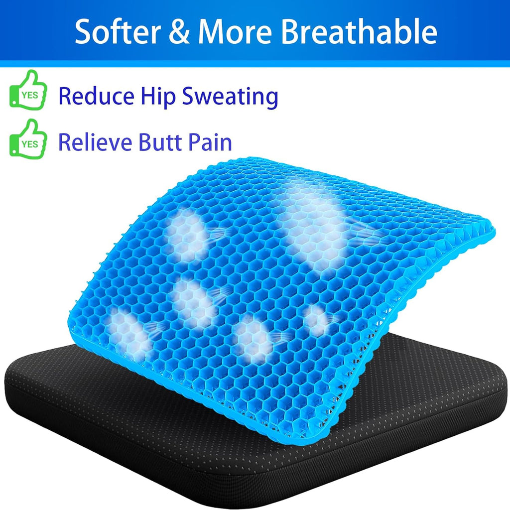 Gel Seat Cushion for Long Sitting
