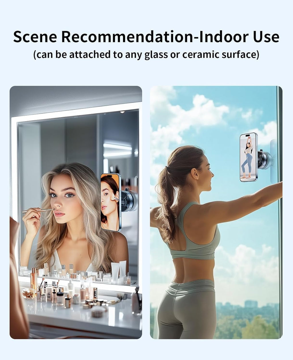 Vaccum Magnetic Phones Holder