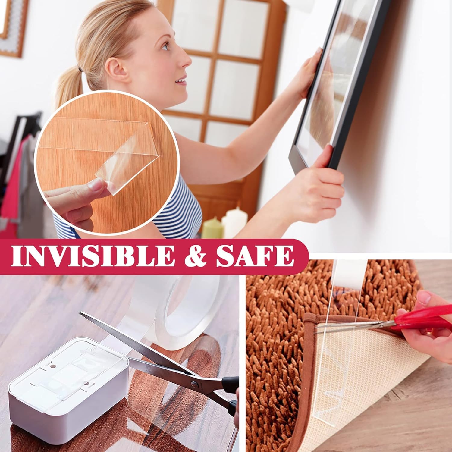 Multipurpose Double Sided Tape Heavy Duty