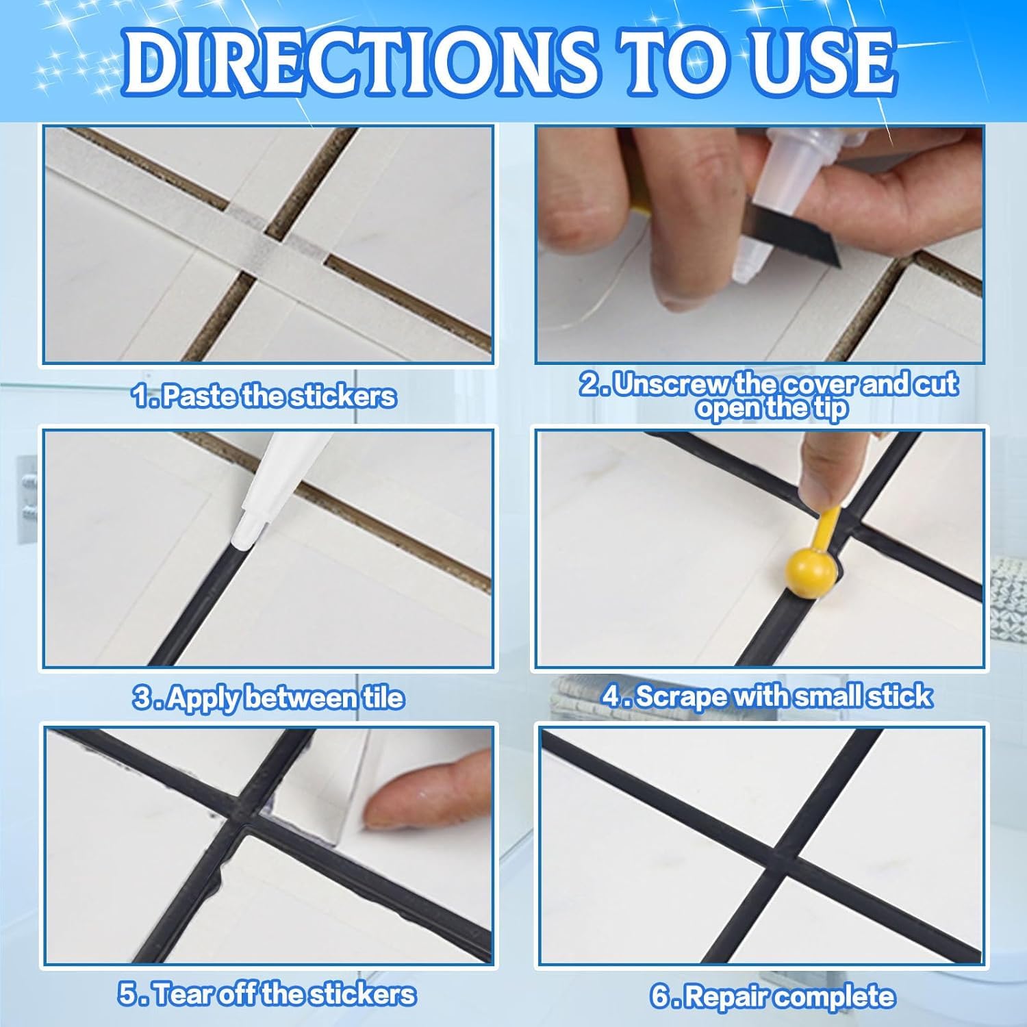 Tiles Gap Filler Waterproof Tube