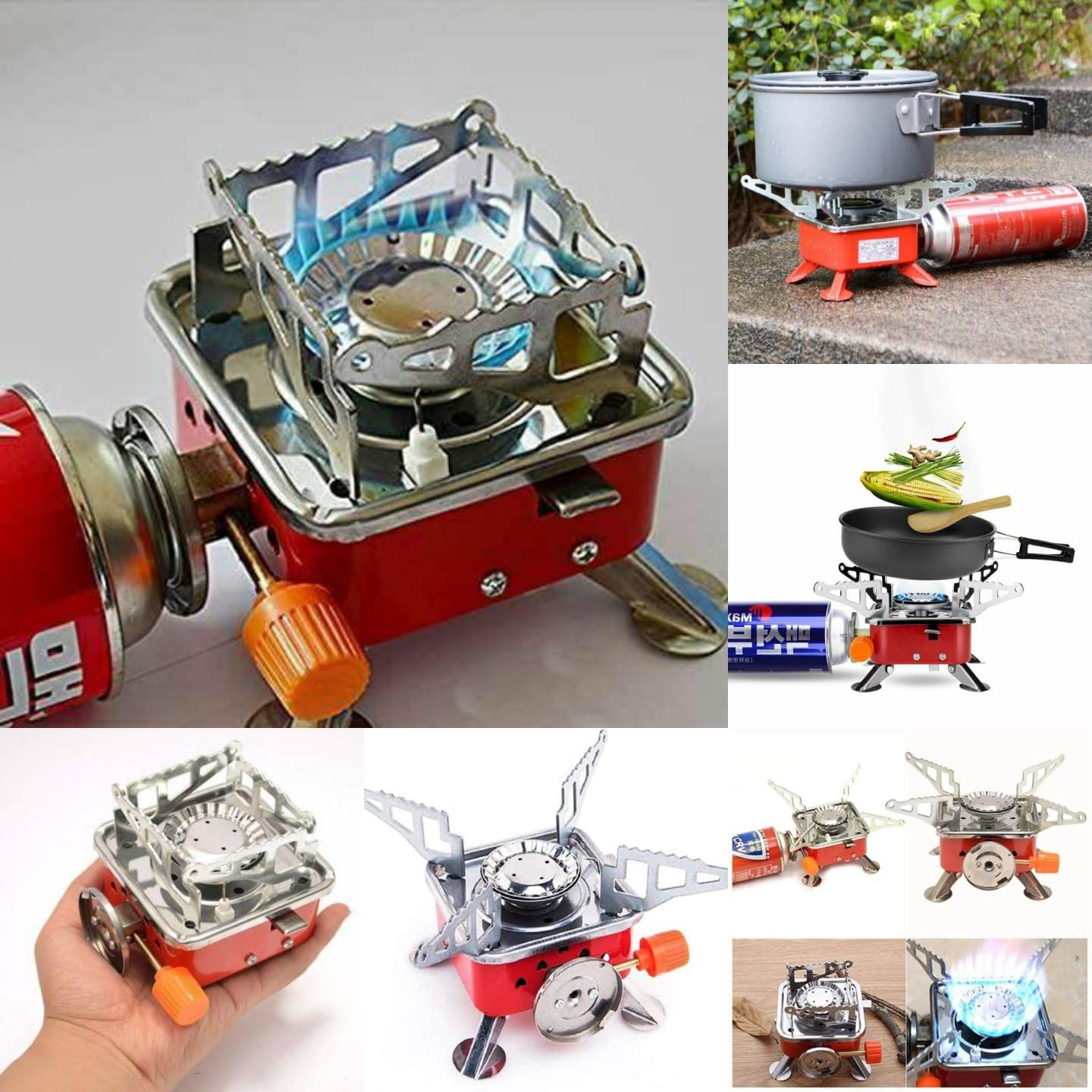 Portable Camping Gas Stove with cylinder
