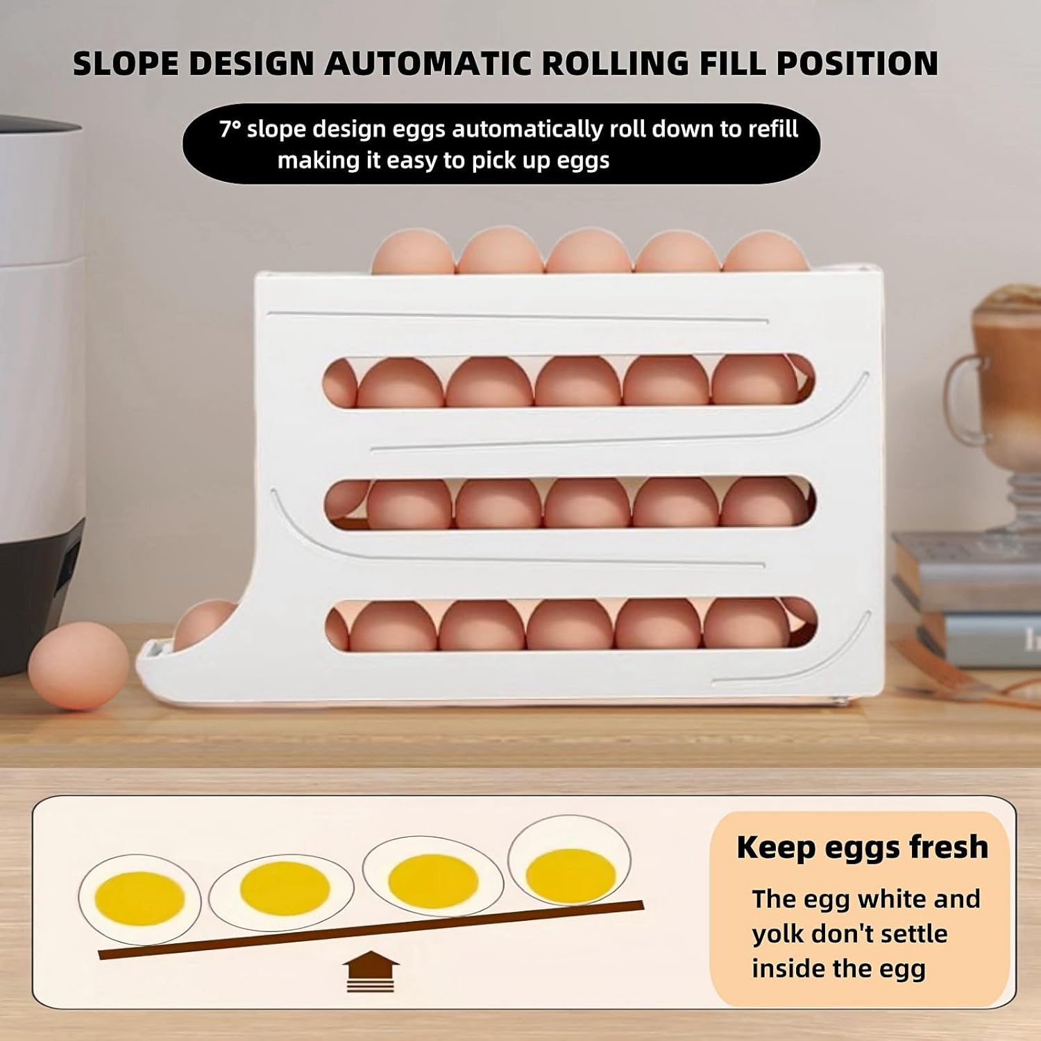 Egg Holder for Refrigerator