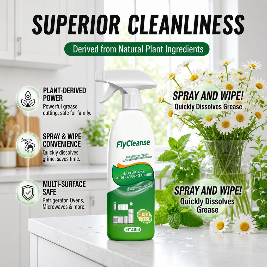 All Purpose Cleaner Suitable for Kitchen, Bathroom, Tap, Shower, Tiles, Mirror (Pack Of 3)