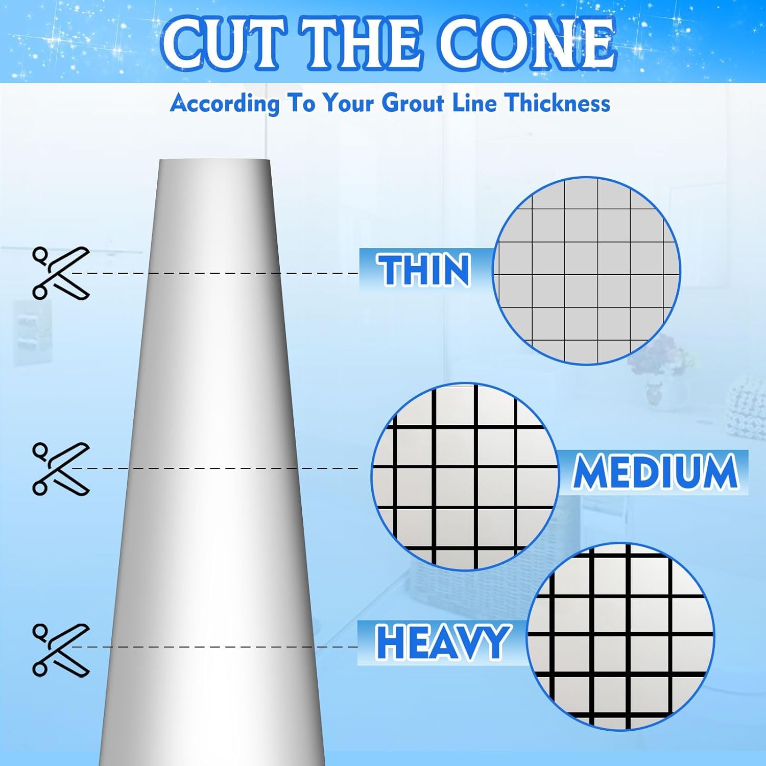 Tiles Gap Filler Waterproof Tube