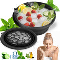 Silicone Face Bowl for Ice with Built-in Icetray