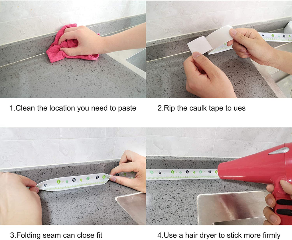 Waterproof Kitchen Sink Caulk Tape