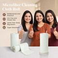 Microfiber Cleaning Cloth Roll