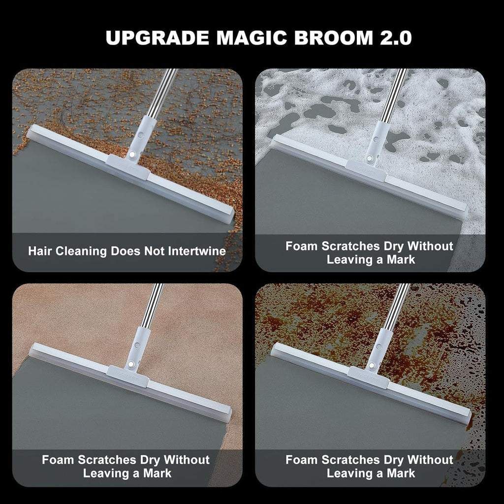Multipurpose Wiper | Adjustable Silicon Blade | 180° Rotating Head