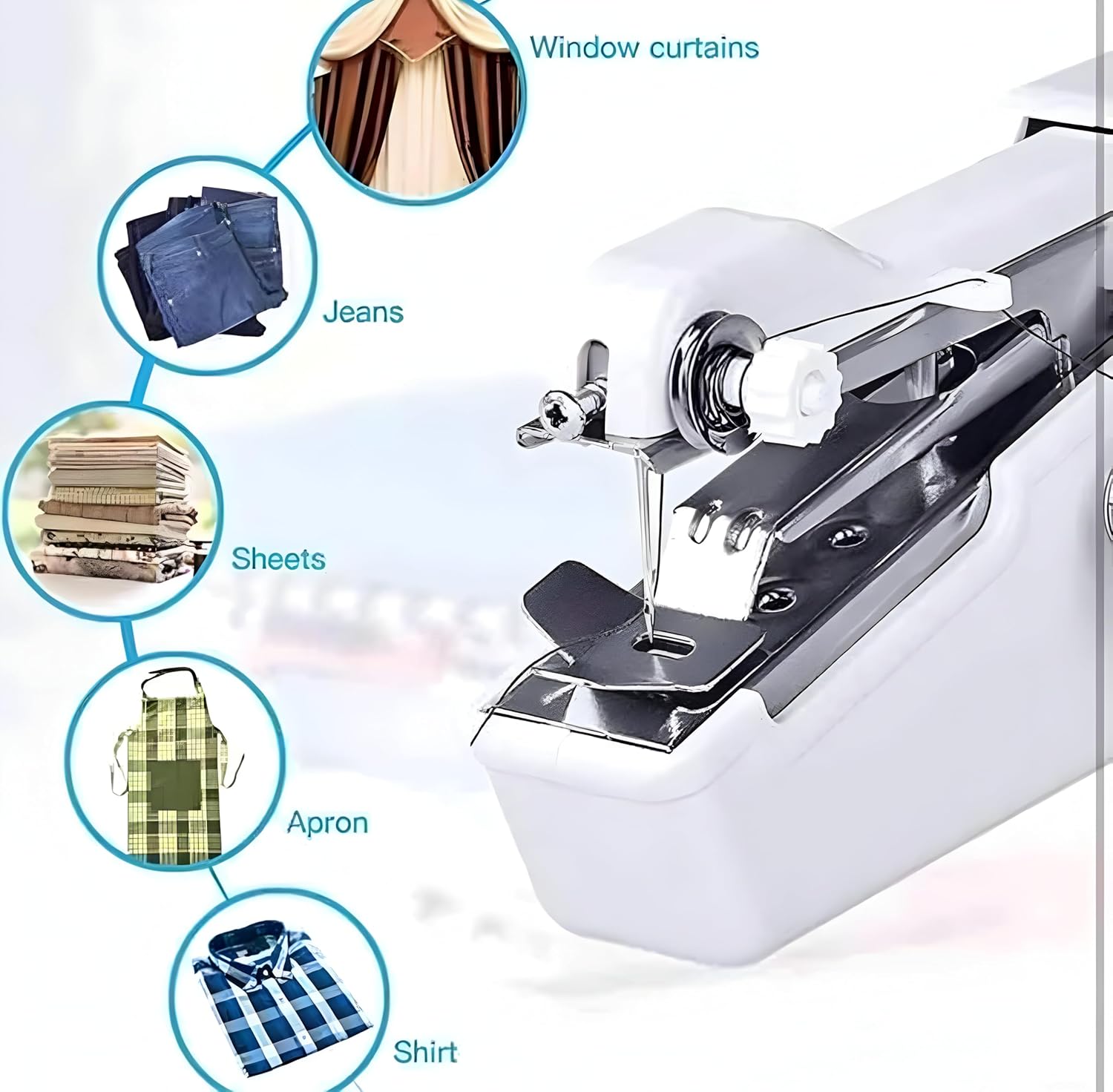 Handheld Mini Portable Sewing Machine