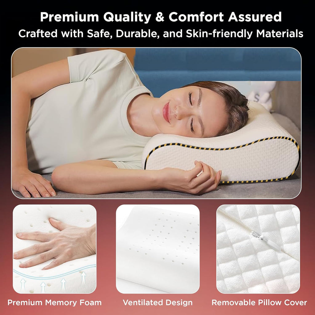 HRK Orthopedic Memory Foam Pillow