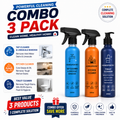 Powerful 3-Pack – Toilet, Tap & Kitchen Cleaner