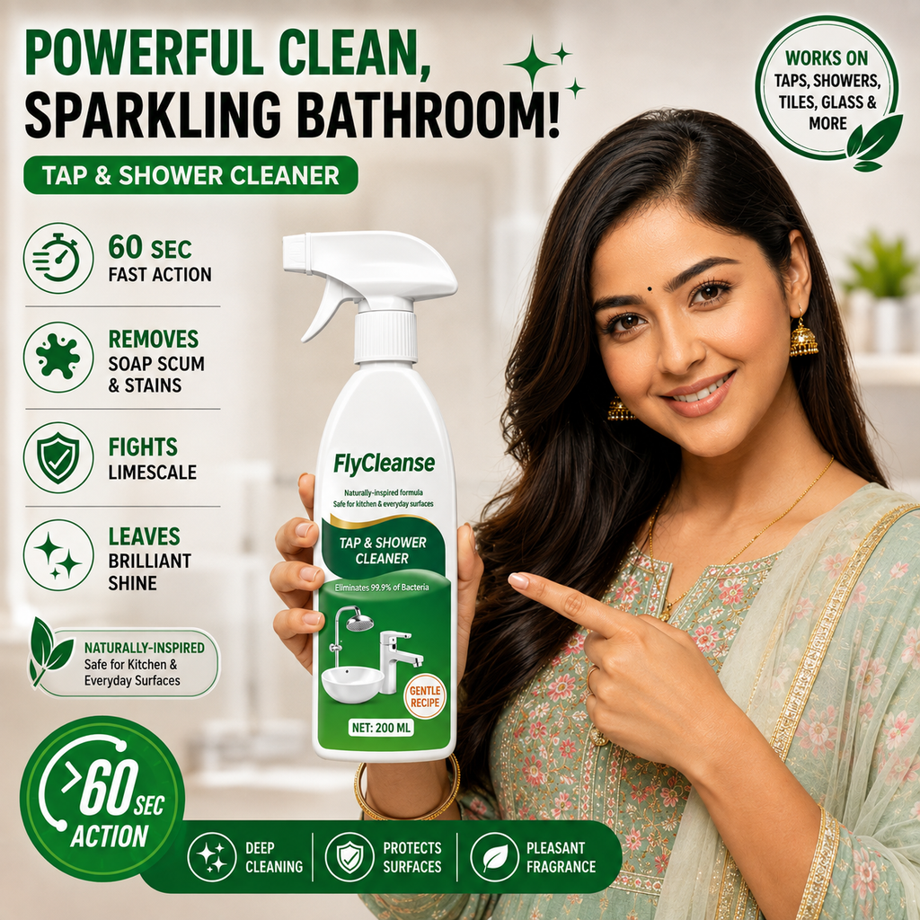 All Purpose Cleaner Suitable for Kitchen, Bathroom, Tap, Shower, Tiles, Mirror (Pack Of 3)