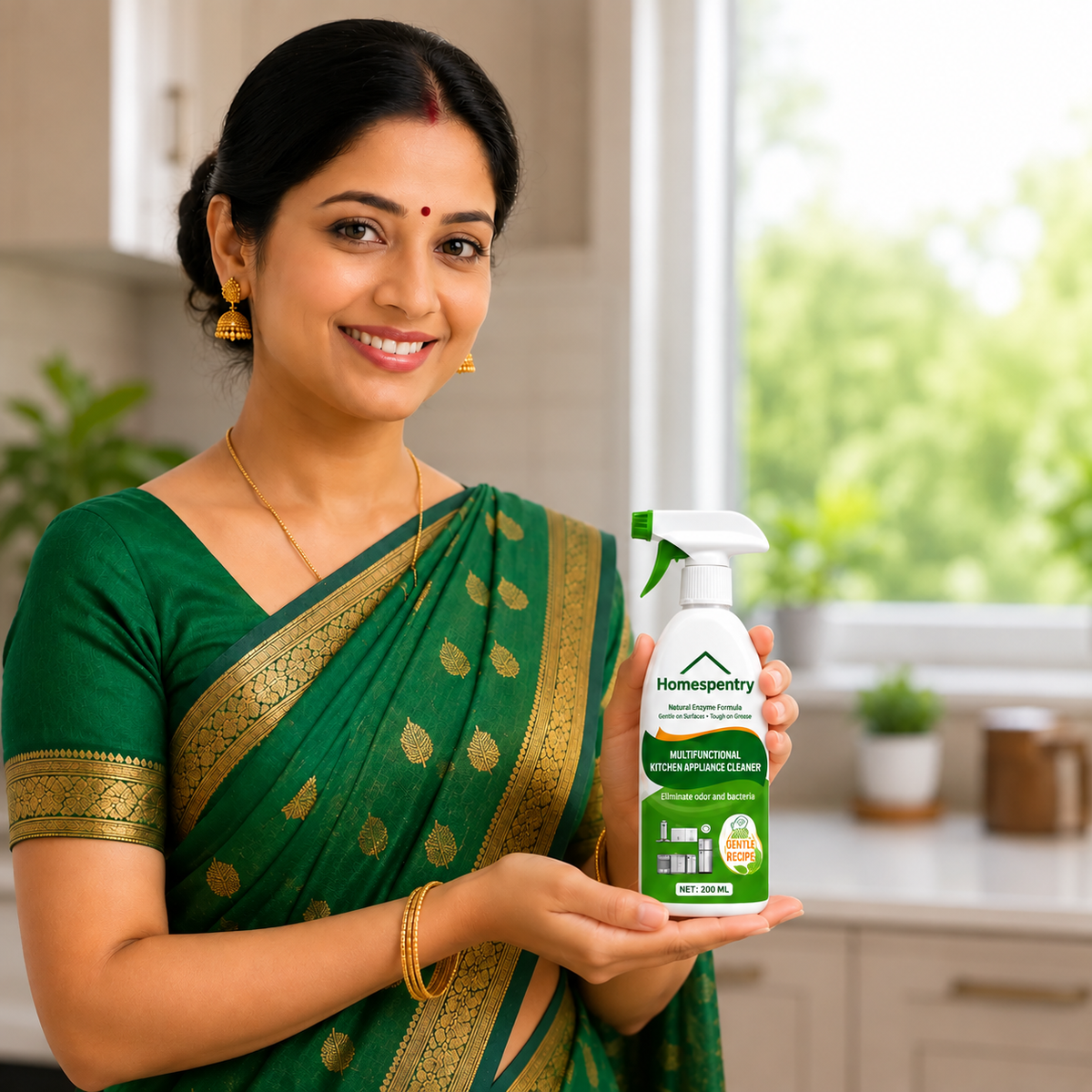 All Purpose Cleaner Suitable for Kitchen, Bathroom, Tap, Shower, Tiles, Mirror | Buy 1 Get 2 Free|