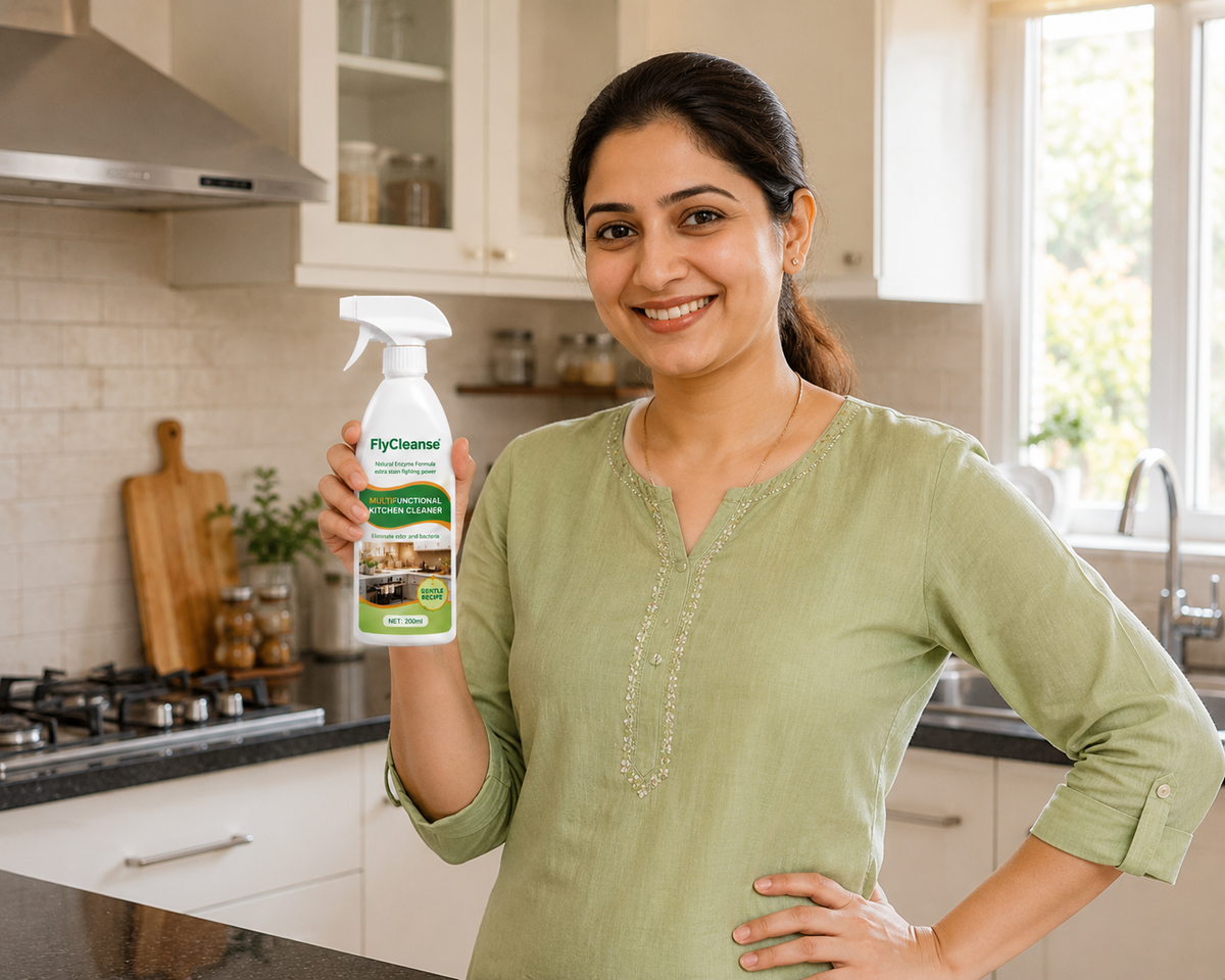 All Purpose Cleaner Suitable for Kitchen, Bathroom, Tap, Shower, Tiles, Mirror (Pack Of 3)