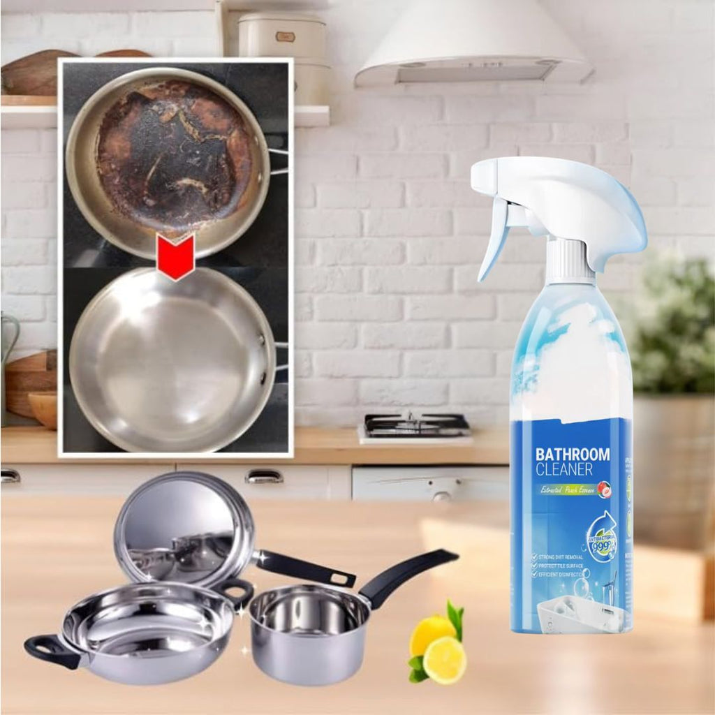 Multipurpose Cleaning Cream (Pack of 3) – All-Purpose Cleaning Milk for Kitchen, Bathroom, Glass, Tiles & Floors – Powerful Stain Remover