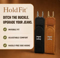 Unisex Buckle-Less Stretch Belt - Black
