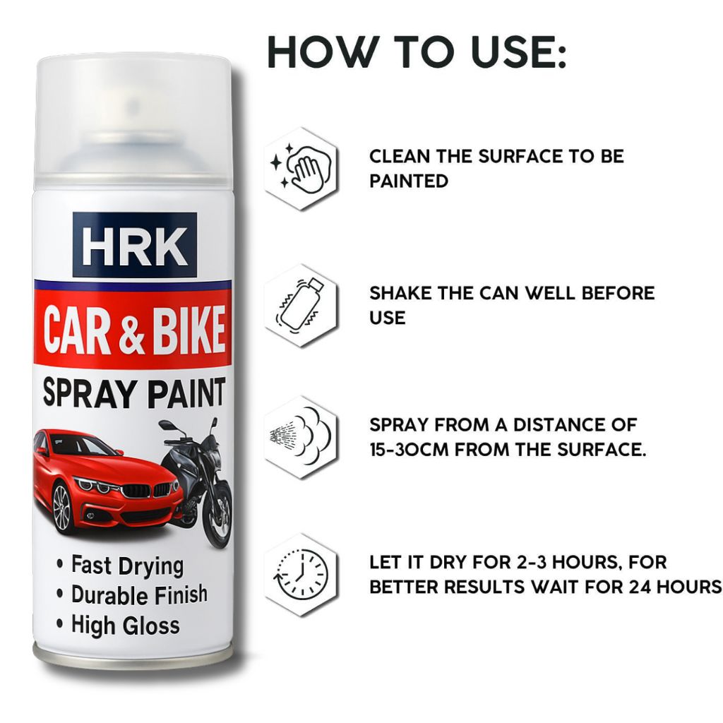 Car & Bike Scratch Remover Spray Paint