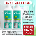 Colour Bleach Laundry Detergent Stain Remover (Pack of 2)