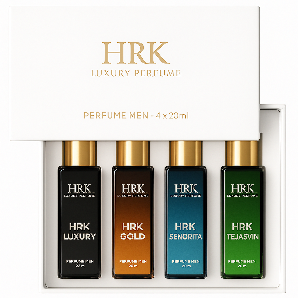 HRK Luxury Perfume Gift Set for Man 4 X 20ml