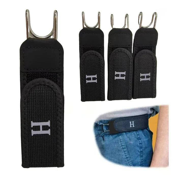 Unisex Buckle-Less Stretch Belt - Black