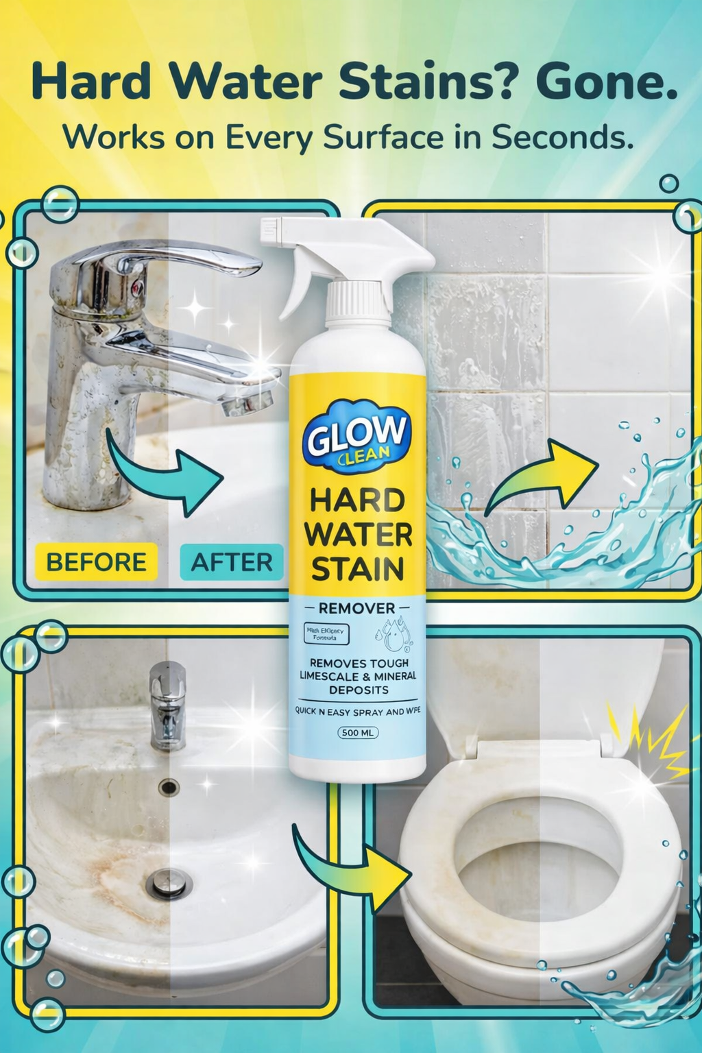 GLOW Cleaner All-in-1 Bathroom Cleaner